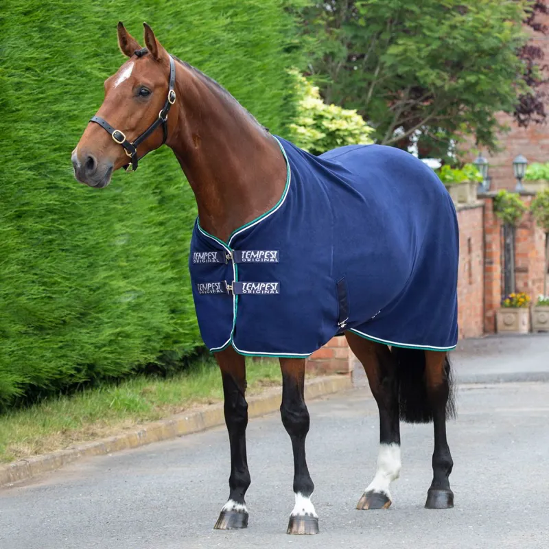 Shires Tempest Original Fleece Cooler - Navy