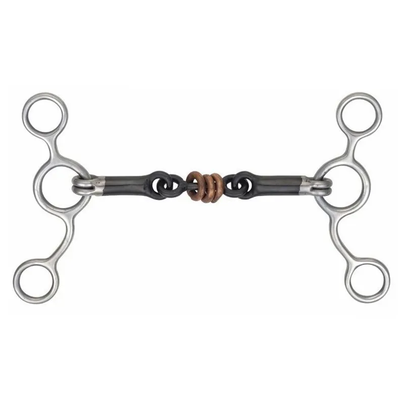 Shires Tom Thumb Sweet Iron Roller Link Gag Bit