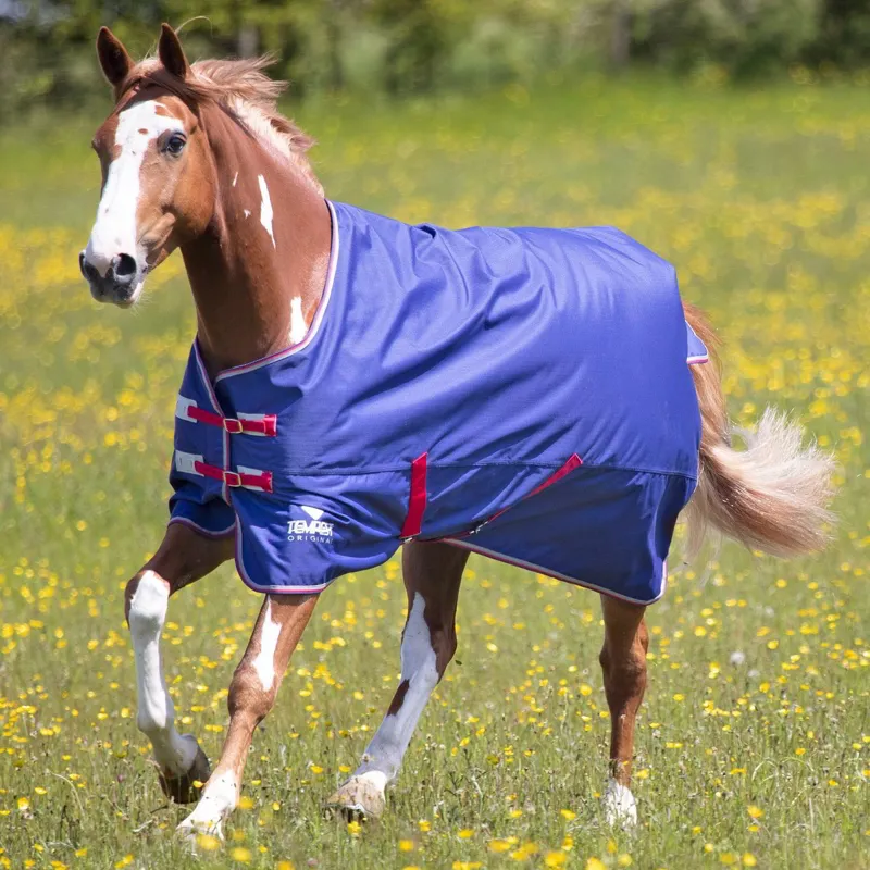 Shires Tempest Original Air Motion 0g Standard Neck Turnout Blanket - Navy