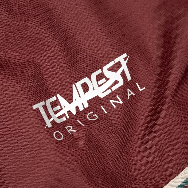 Shires Tempest Original 200g Combo Neck Turnout Blanket - Maroon-3