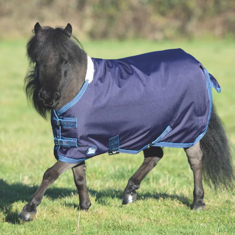 Shires Tempest Original Mini Lite 0g Turnout Blanket - Navy