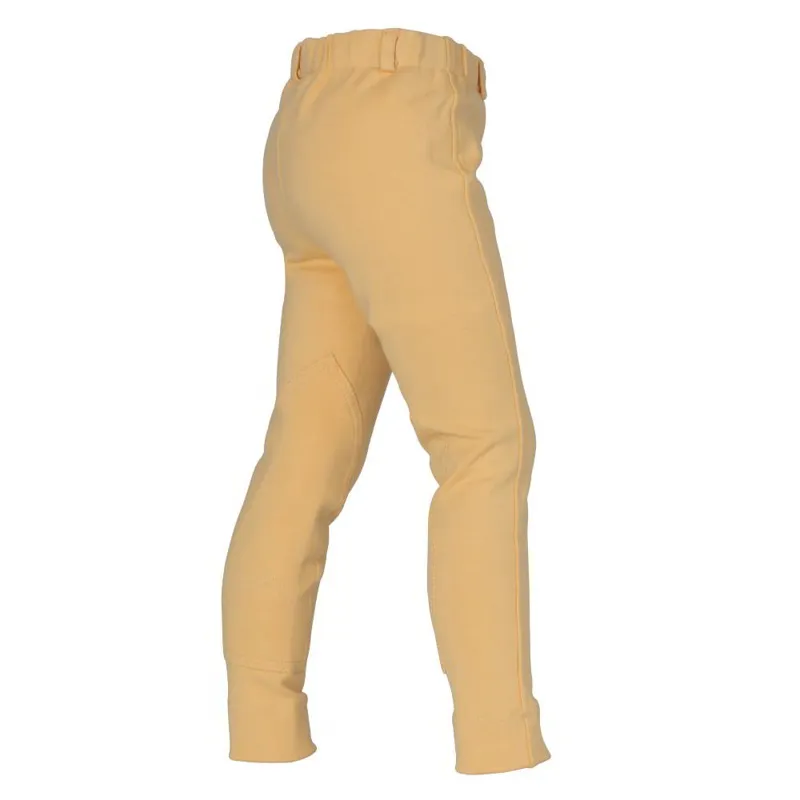 Shires Wessex Junior Competition Jodhpurs - Canary Yellow-1