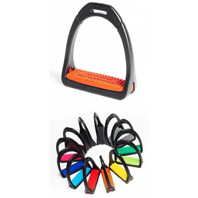 Compositi Premium Profile Junior Stirrups - Purple-1