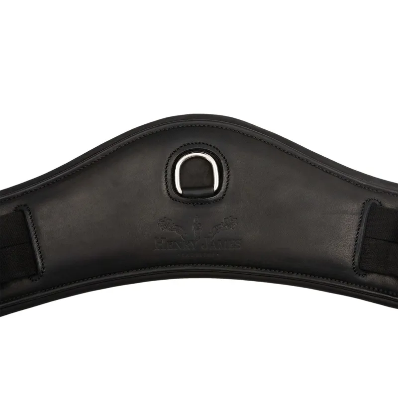 Henry James Athletic Anatomic Short Girth - Black-2