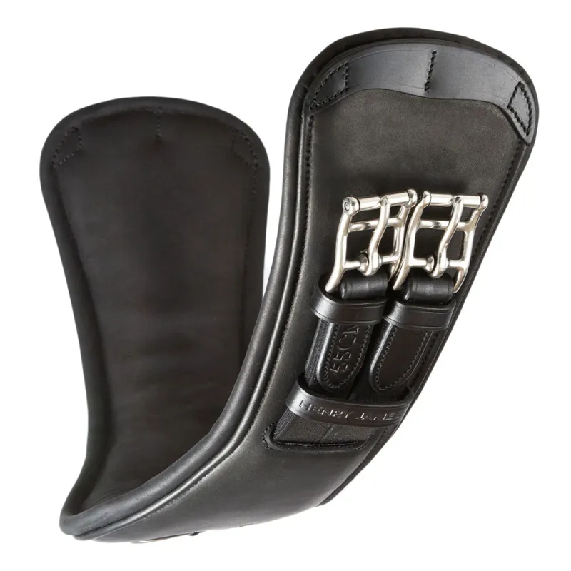 Henry James Athletic Anatomic Short Girth - Black-1