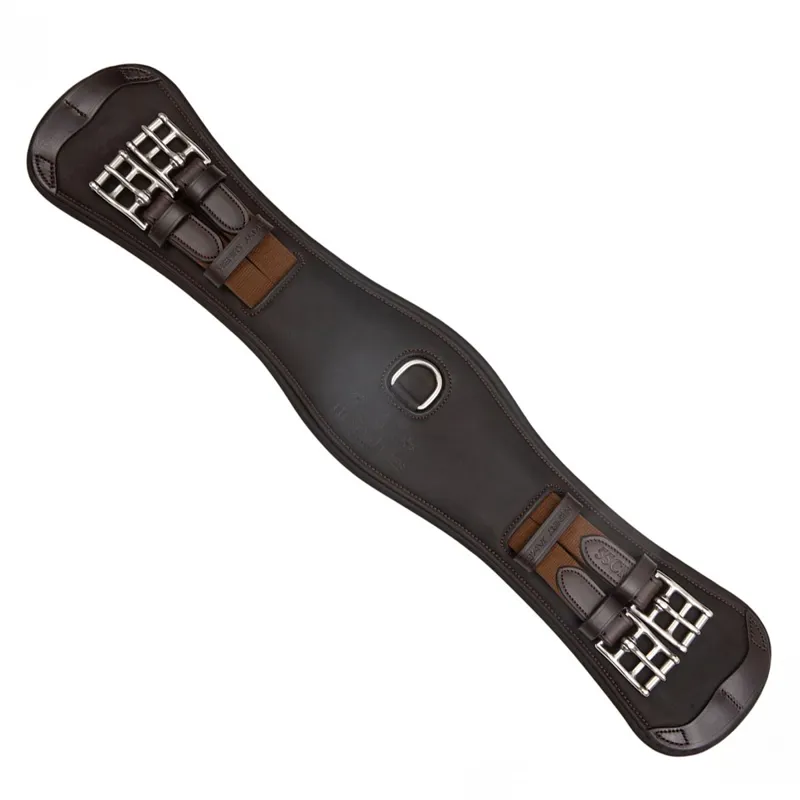 Henry James Symmetry Anatomic Short Girth - Havana Brown
