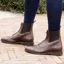 Dy'on Front Zip Paddock Boots - Brown