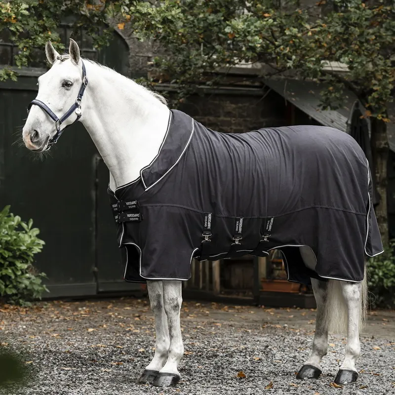 Horseware Show-Ready Sheet - Black/Black/Silver-11