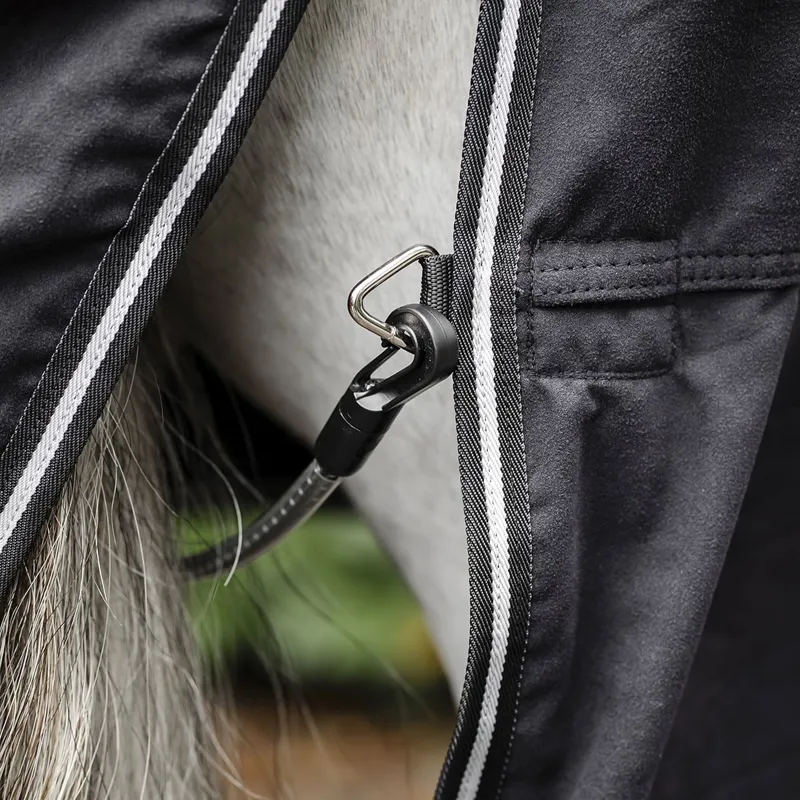 Horseware Show-Ready Sheet - Black/Black/Silver-8