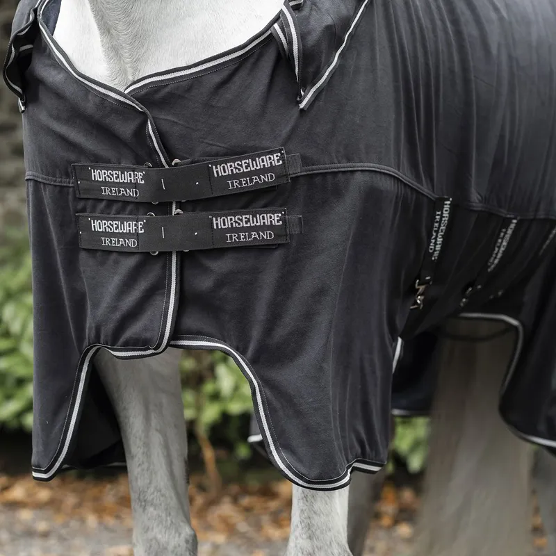 Horseware Show-Ready Sheet - Black/Black/Silver-4