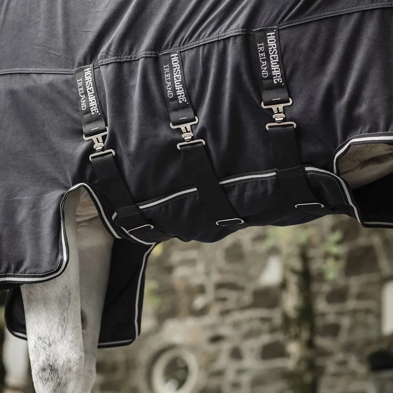Horseware Show-Ready Sheet - Black/Black/Silver-3