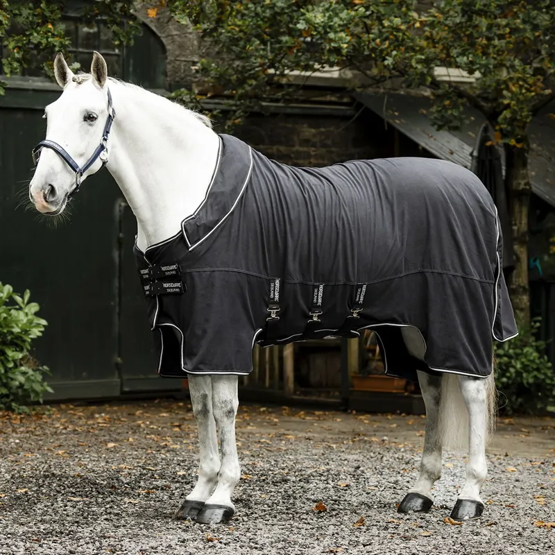 Horseware Show-Ready Sheet - Black/Black/Silver-1