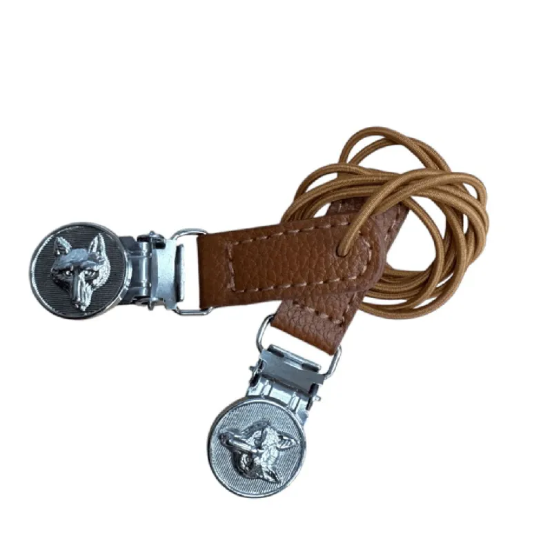 Equetech Showing Number Clips - Tan