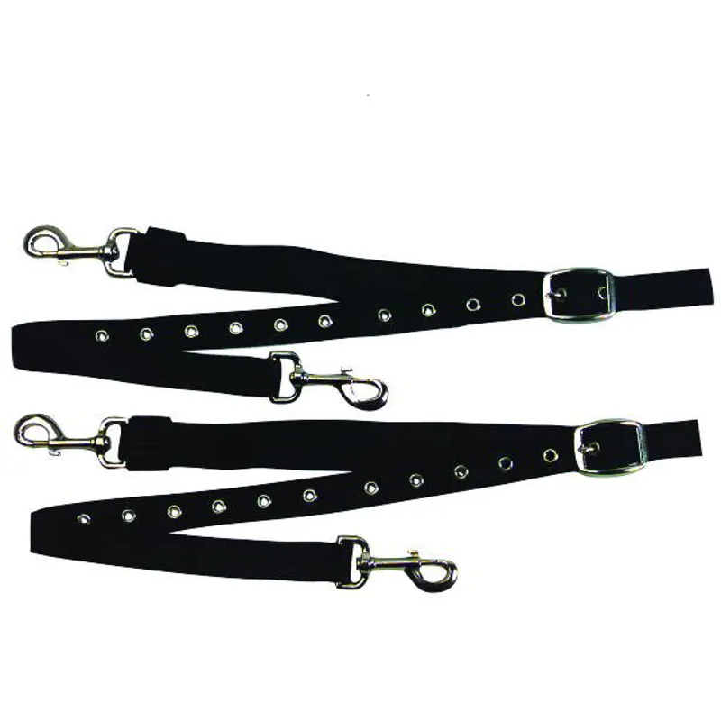 Kincade Nylon Side Reins - Black-1