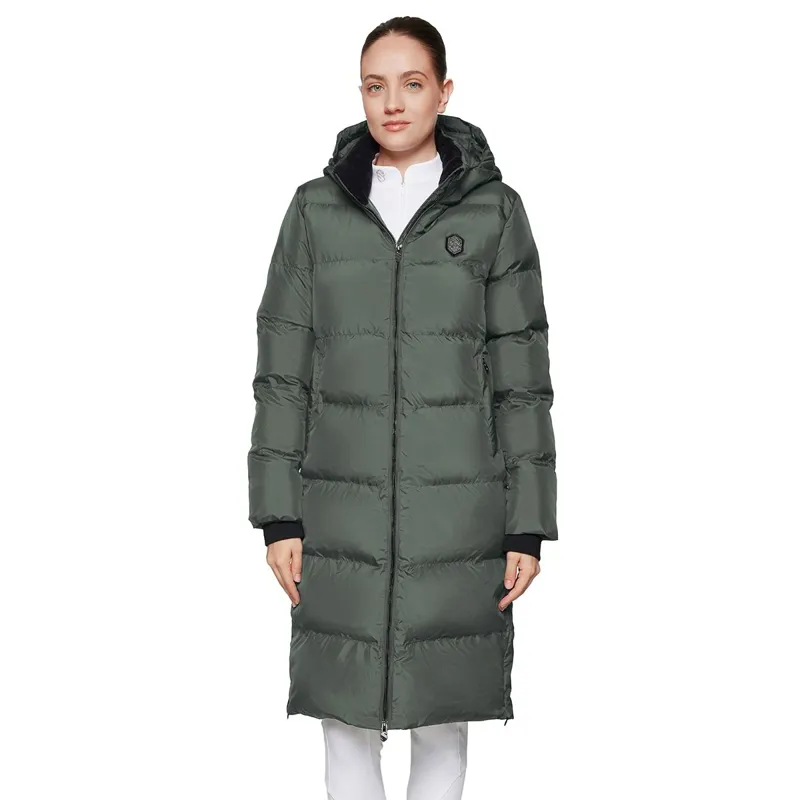 Samshield Sierra Womens Long Puffer Jacket - Dark Forest