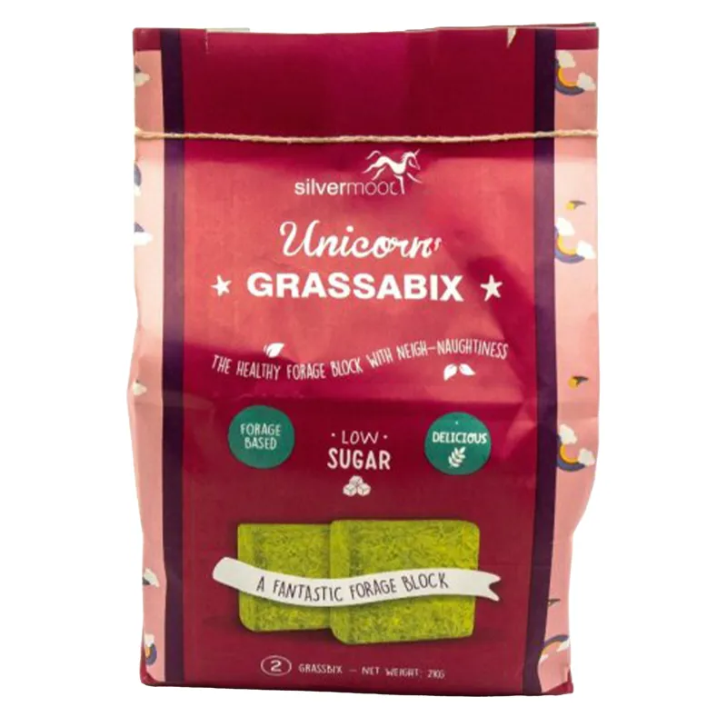 Silvermoor Grassabix Minty Unicorn Forage Block
