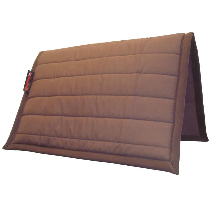 PolyPads Classic Single Saddle Pad - Brown-1