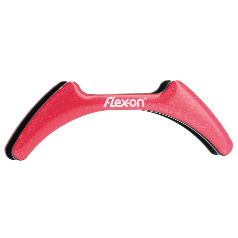 Flex-On Green Composite Silver-Range Stirrup Magnets - Fucshia Silver