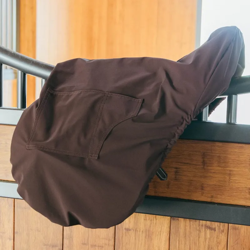 Kentucky Jump Saddle Cover - Brown-4