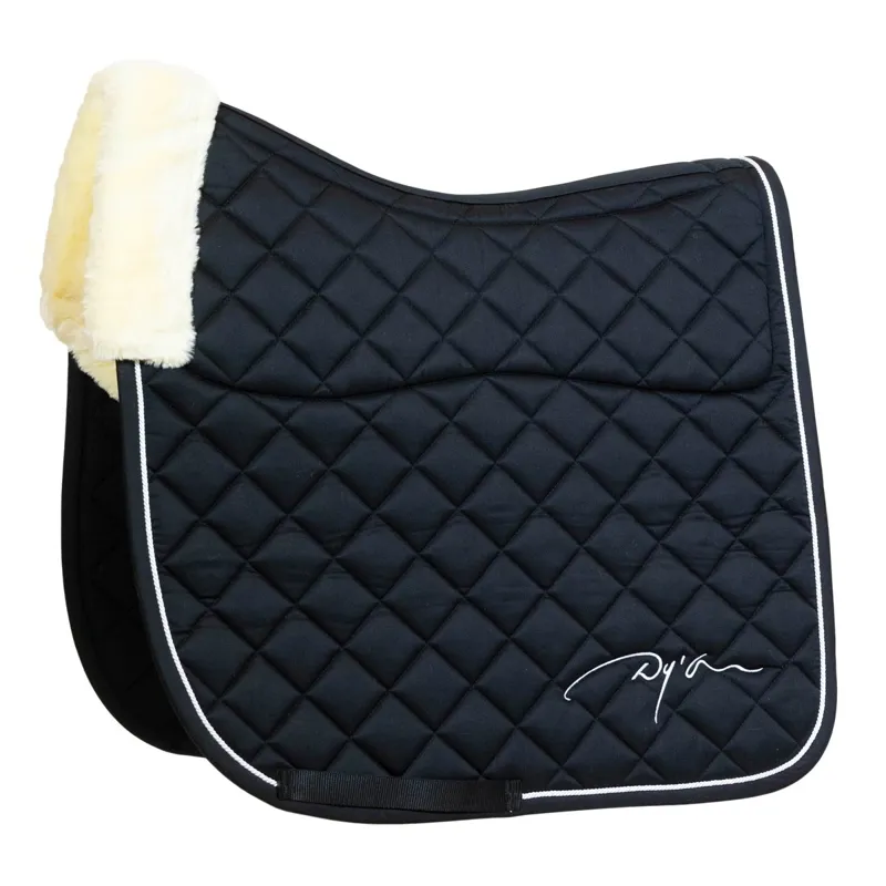 Dy'on Skin-Friendly Dressage Saddle Pad - Black