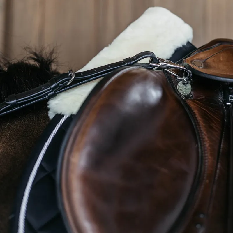 Dy'on Skin-Friendly Jumping Saddle Pad - Black-1