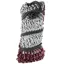 Hy Equestrian Slow Feed Hay Net - Burgundy/Grey