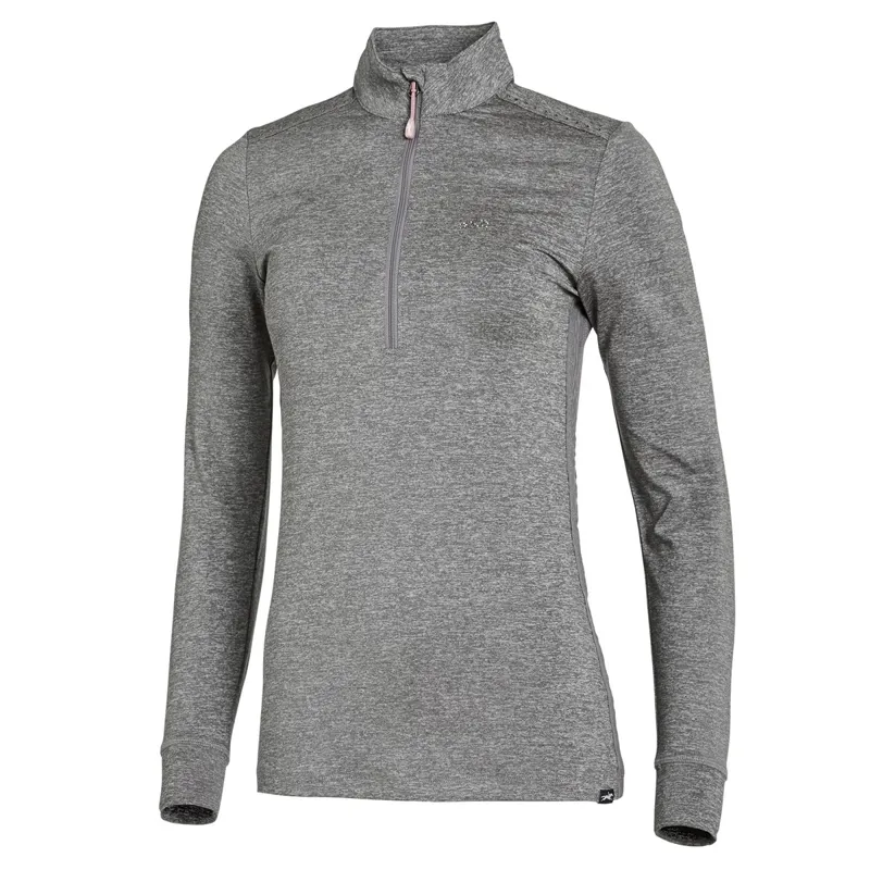 Schockemohle Page Style Women's Functional Top - Grey - XX-Small-1