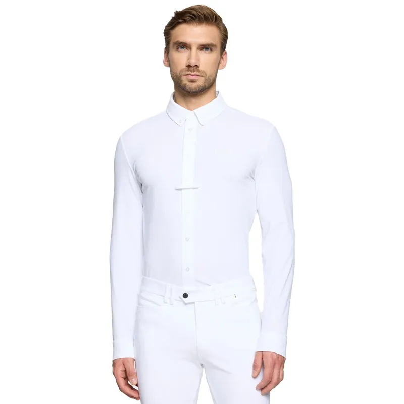Samshield Smith Men's Long Sleeve Show Shirt - White
