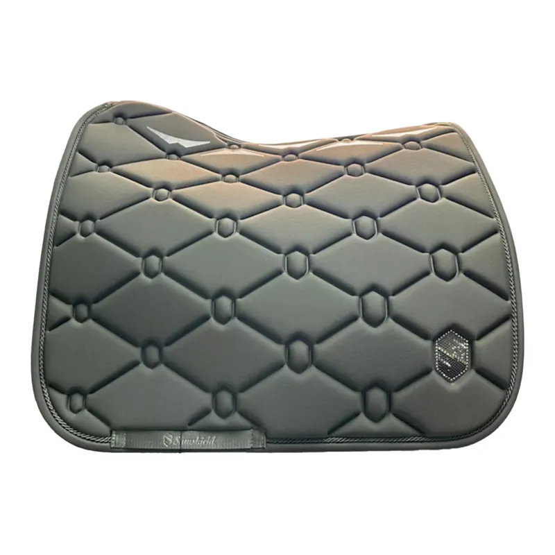 Samshield SpineShield Swarovski Dressage Saddle Pad - Dark Forest