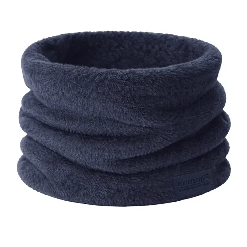 Equetech Supasoft Luxe Faux Fur Snood - Navy