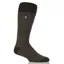 SockShop Heat Holders Buzzard Mens Thermal Boot Socks - Green