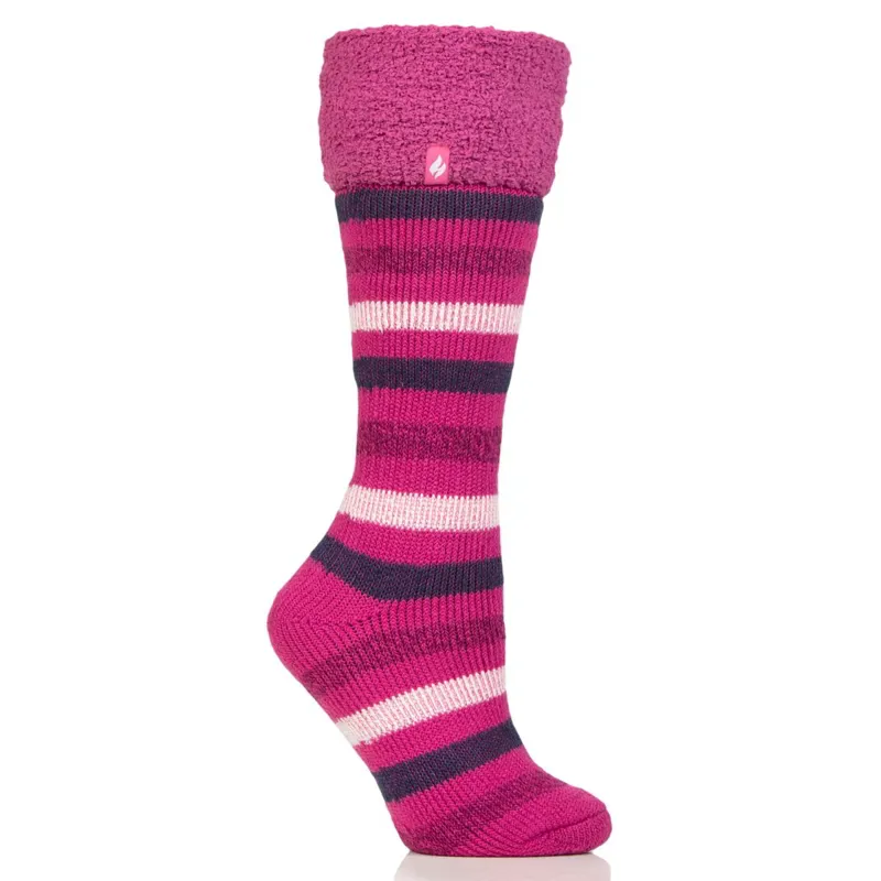 Sockshop Heat Holders Hellebore Women's Thermal Socks - Fuchsia