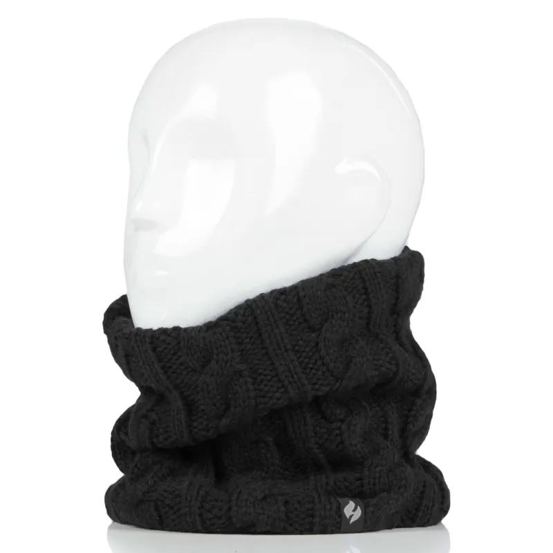 Sockshop Heat Holders Marlow Neck Warmer - Black