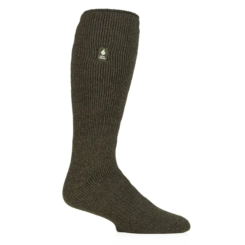 SockShop Heat Holders Galant Men's Tall Thermal Socks - Forest Green