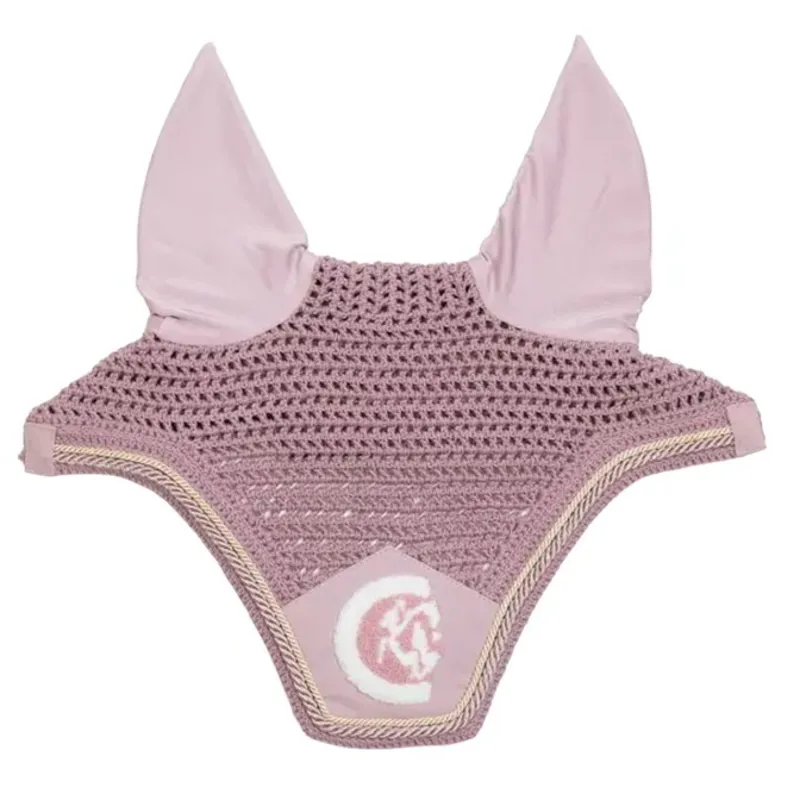 Kentucky Wellington 3D Logo Rope Fly Bonnet - Soft Rose