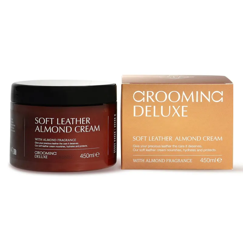 Grooming Deluxe Soft Leather Almond Cream