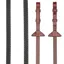 LeMieux Soft Rubber Reins - Chestnut