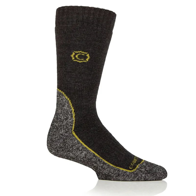 Country Pursuit Ridgeway Men's Hiking Socks - Charcoal