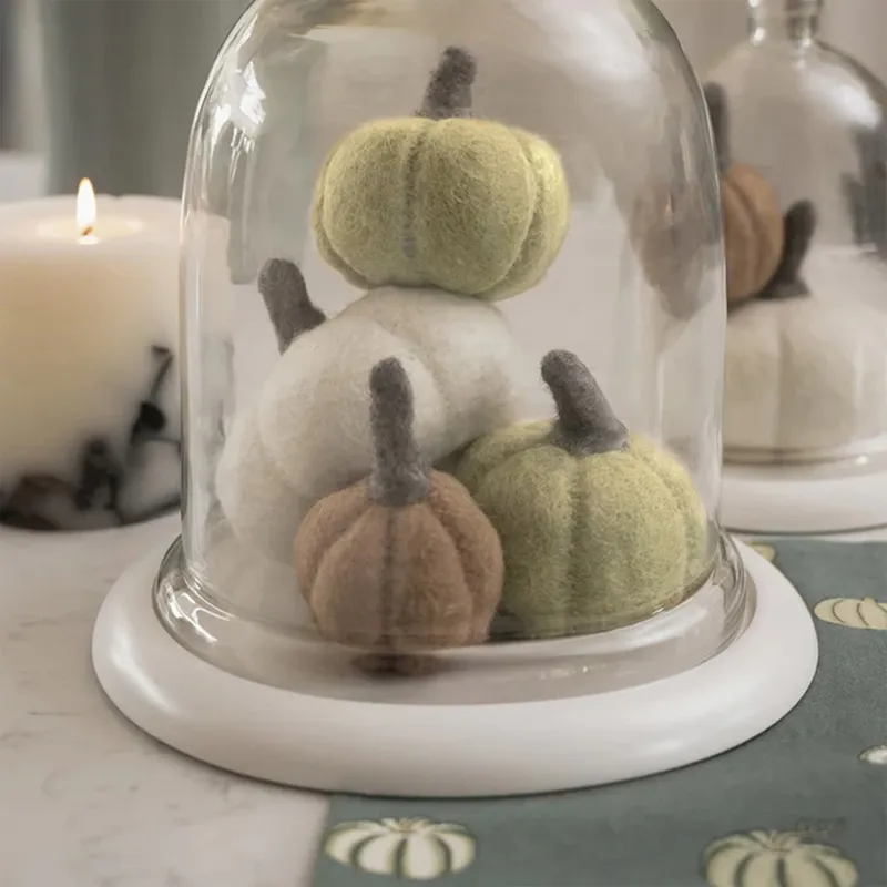 Sophie Allport Felt Decoration - Pumpkins-8