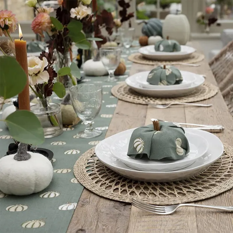 Sophie Allport Felt Decoration - Pumpkins-3