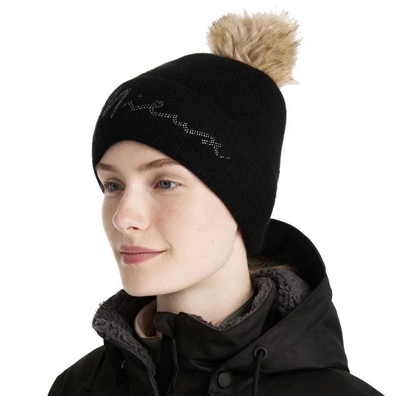 LeMieux Sparkle Pom Beanie - Black-5