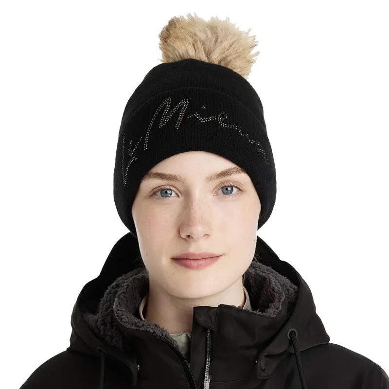 LeMieux Sparkle Pom Beanie - Black-4