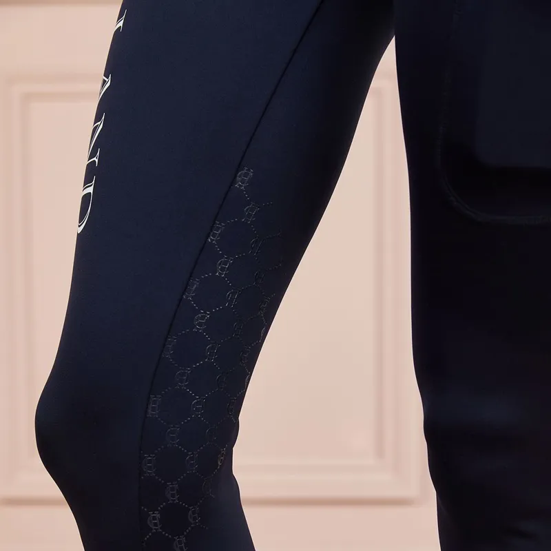 Holland Cooper Sport Women's Riding Tights - Ink Navy-4