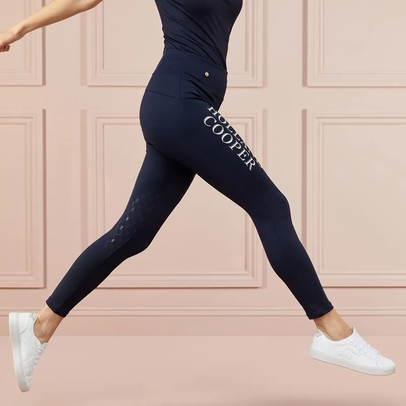 Holland Cooper Sport Women's Riding Tights - Ink Navy-10