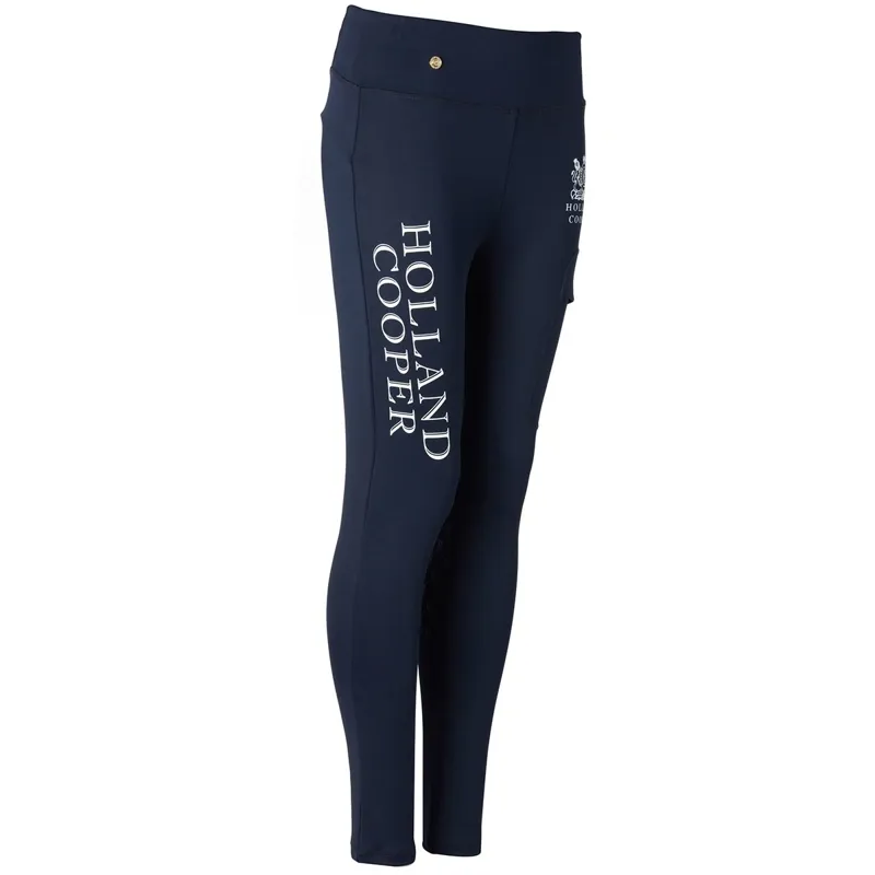 Holland Cooper Sport Women's Riding Tights - Ink Navy-12