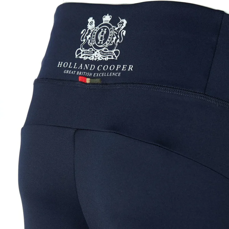 Holland Cooper Sport Women's Riding Tights - Ink Navy-13