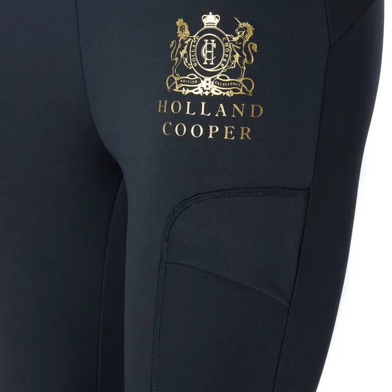 Holland Cooper Sport Leggings Womens Riding Tights - Slate-9