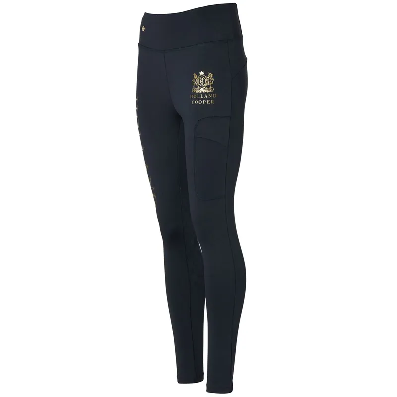 Holland Cooper Sport Leggings Womens Riding Tights - Slate-13