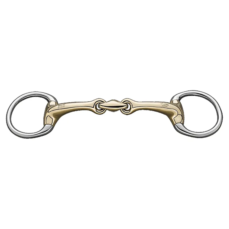 Sprenger Dynamic RS Dbl Jointed Eggbutt Sensogan Bradoon Bit 14mm