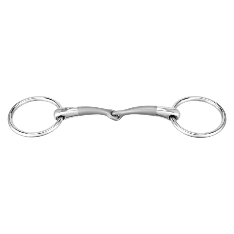 Sprenger Satinox Single Jointed Loose Ring Bradoon Bit-1